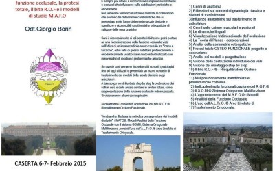 Corso a Caserta per medici dentisti e odontotecnici